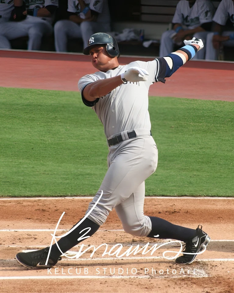 A-ROD ALEX RODRIGUEZ NY New York Yankees Vintage Retro 8x10 or other sizes NYY - Image 1 of 4