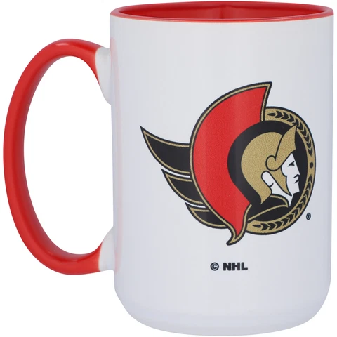 Ottawa Senators 15oz. Inner Color Mug Cover