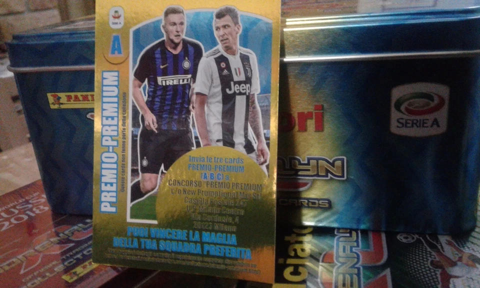 CARD ADRENALYN-PREMIO-PREMIUM"A"-PANINI 2018-19! - Immagine 1 di 1