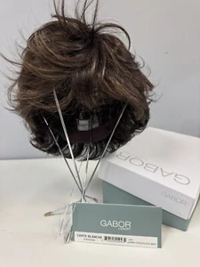 Gabor Luxury Carte Blanche Average G4+ dark Chocolate Mist Wig NWT - Picture 1 of 3