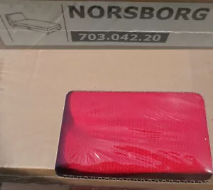 IKEA Norsborg chaise longue COVER Finnsta Red SLIPCOVER for add-on lounge - Picture 1 of 3