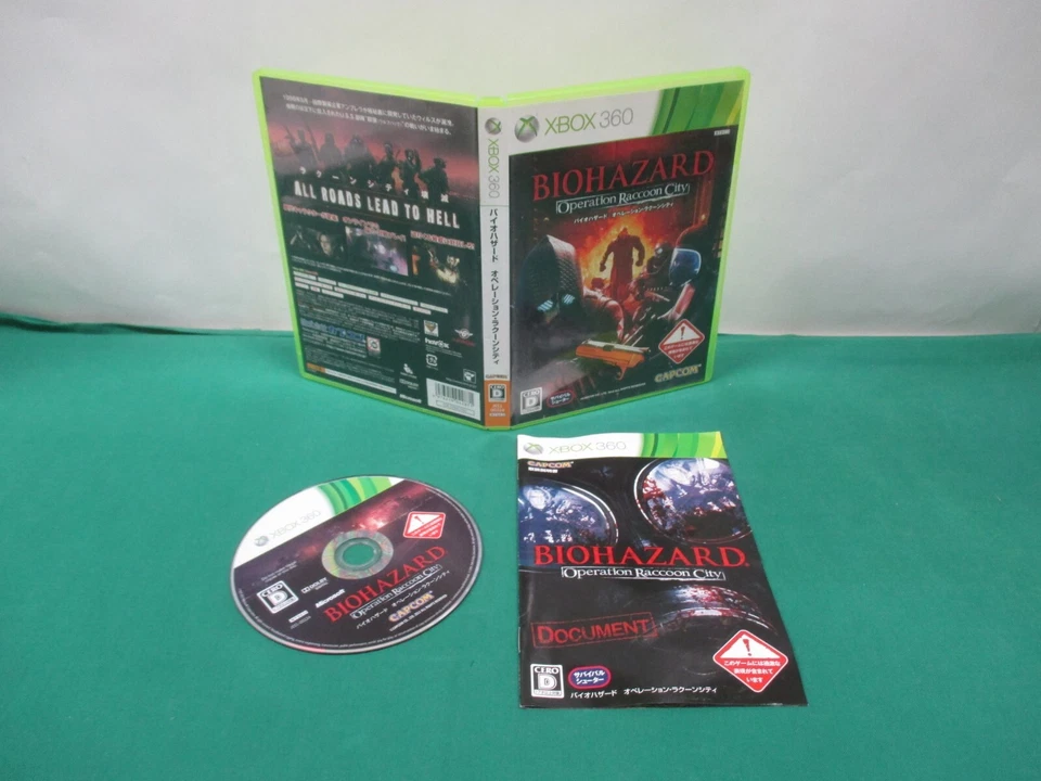 Xbox360 -- BIOHAZARD Operation Raccoon City Resident Evil -- JAPAN. Work. 59706 - Image 1 of 4