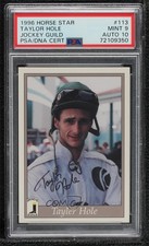 1996 Horse Star Jockeys Guild Taylor Hole #113 PSA Authentic PSA/DNA Cert Auto