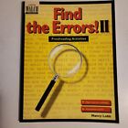 Find the Errors! : Proofreading Activities by Nancy Lobb (Hardcover,...