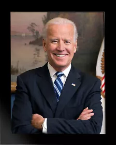 VP Joe Biden 2020 candidato presidencial - enmarcado en marco negro moderno de 2" - Imagen 1 de 1