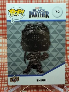 SDCC Upper Deck Funko Pop Marvel Trading Platinum Foils SHURI 72 - Picture 1 of 1