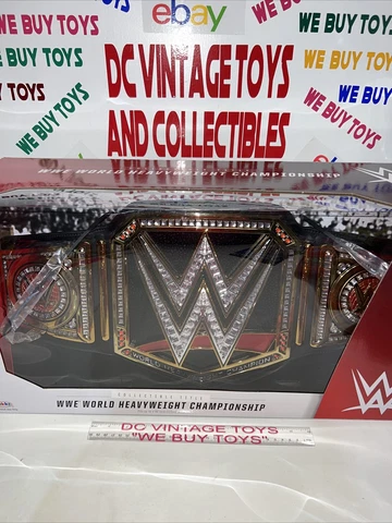 WWE World Heavyweight Championship Title Belt Adult Full Size Prop Replica 🔥 Cover
