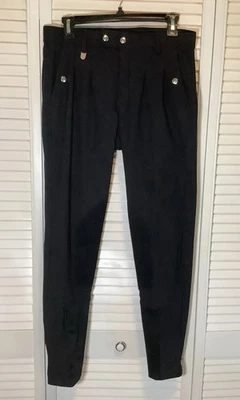 Horze Breeches Womens Size 32 Black Pleated Equestrian Riding Pants Grand Prix - Image 1 of 4