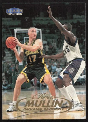 1998-99 Fleer Tradition Chris Mullin Basketball Card #17 - Indiana Pacers - Image 1 of 2