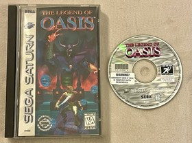 The Legend of Oasis (Sega Saturn 1996) CIB Complete Tested Works