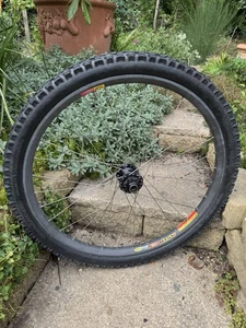 26” Mavic F219 Disc / Marzocchi QR20 Front Wheel 20x110 mm DH MTB Wheelset - Picture 1 of 11