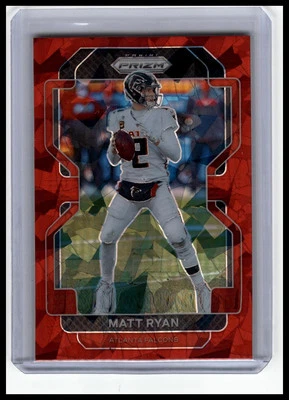 2021 Panini Prizm #324 Matt Ryan Red Ice - Image 1 of 2