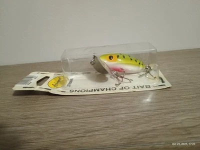 2003 Arbogast Jitterbug Pink Belly Frog New On Card Fishing Lure Sealed 2 Triple - Image 1 of 4