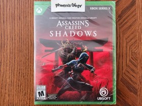 Brand New! Assassin's Creed Shadows (Microsoft Xbox Series X) Factory Sealed!