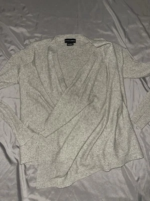 Sutton Cashmere Sweater 100% Cashmere  Womens S Gray Cardigan - Image 1 of 4