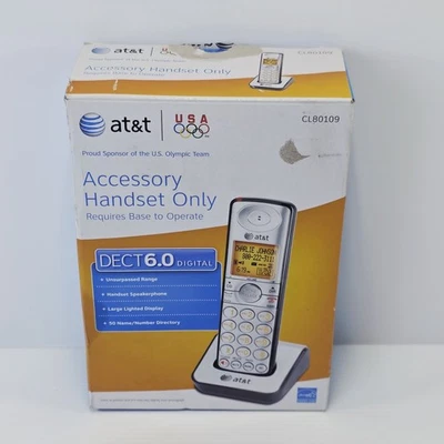 AT&T CL80109 DECT 6.0 AURICULAR INALÁMBRICO para CL82409 CL82509 CL82609 CL82309 Foto 1 de 4