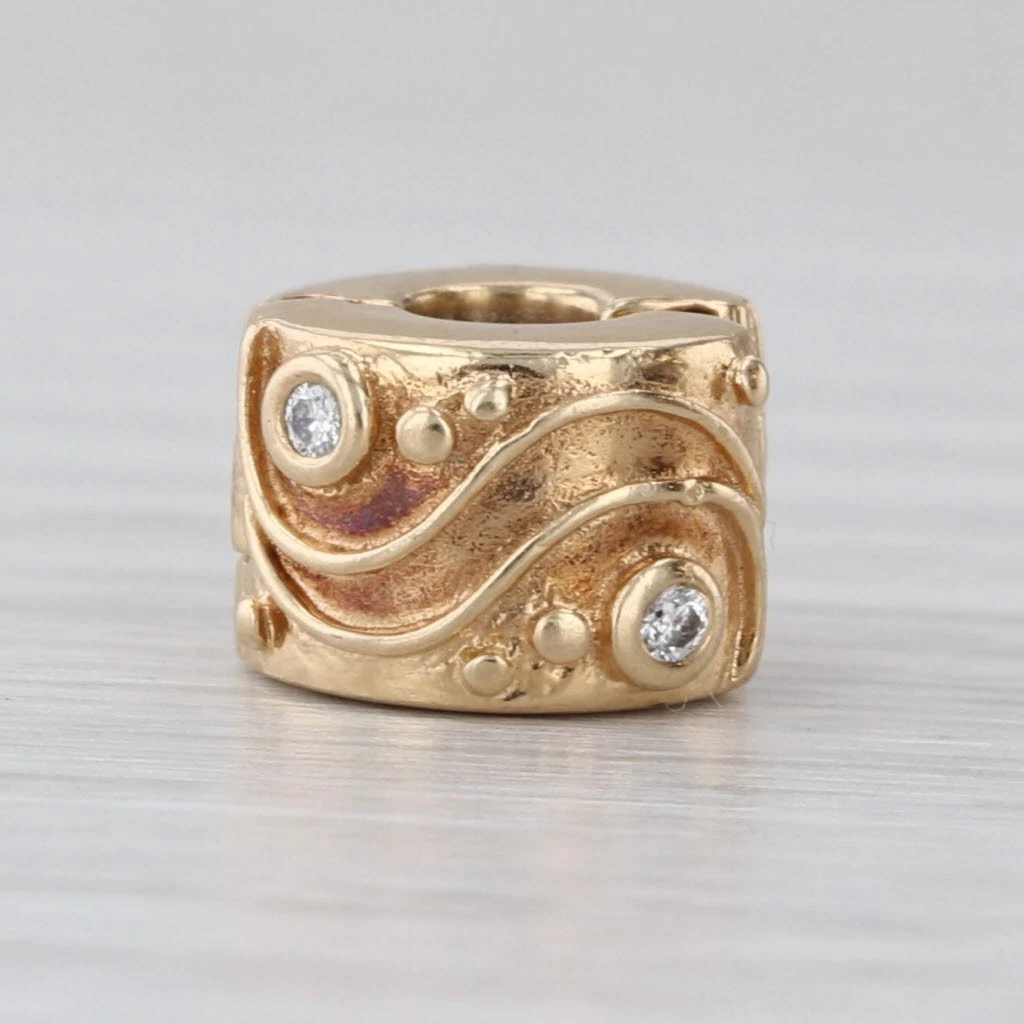 アクセサリー Pandora Diamond 14k Charm PANDORA Diamond Charm