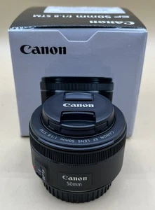 Canon EF 50MM F/1.8 STM OBJEKTIV MIT BOX (MVP031560) - Bild 1 von 5