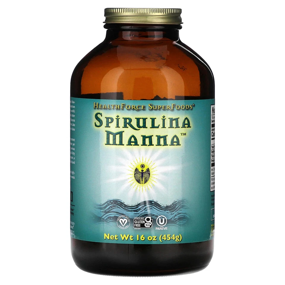 Espirulina Maná, 16 oz (454 g) Foto 1 de 2