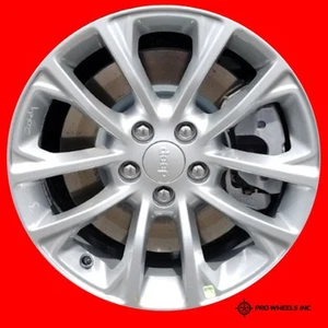 JEEP CHEROKEE 2019-2022 17X7 SILVER FACTORY ORIGINAL OEM WHEEL RIM 9202 - Picture 1 of 2