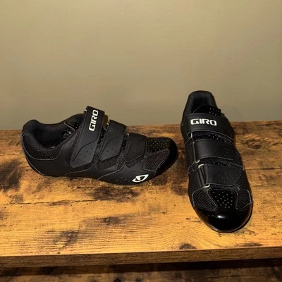 Giro Techne W Zapatos de Ciclismo Mujer Negro Rendimiento Gancho y Lazo Correa EE. UU. 5 UE 36 Foto 1 de 4