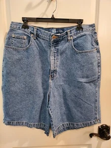 AVENUE BLUES DAMEN BERMUDA DENIM SHORTS – GRÖSSE 16 - Bild 1 von 5