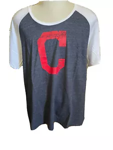 MLB Cleveland Guardians Raglan Women Shirt New Sz 1X - Picture 1 of 1