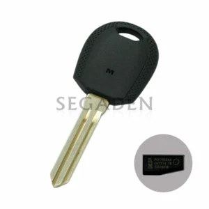 New Ignition Key With ID46 Chip Uncut Blade fit for KIA Transponder Fob - Picture 1 of 3