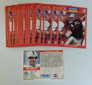 1989 Pro Set #463 GREG TOWNSEND Lot of (10) - Picture 1 of 1