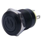 12V 2A 9.5mm LED Metal   Momentary Push Button Switch Car DIY Modified,1555