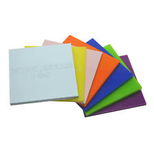 Coloured Perspex Acrylic Panels / 3mm & 5mm Thick / Various Sample Colours