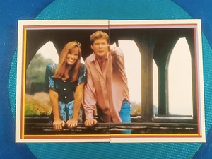 1993 Merlin Baywatch David Hasselhoff as 2 Card (Mitch Buchannon) #127-128🌅 - Bild 1 von 17