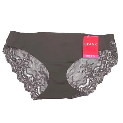 Bikini Spanx Panty Undie-Tectable Floral Encaje Ligero Alisador FP2415 Foto 1 de 4