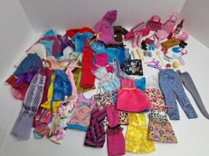 Barbie & Clone Clothes Pants, Top, Dress, Accessory Lot 75 Pcs - Picture 1 of 6