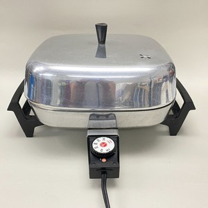 hoover stainless steel electric fry pan