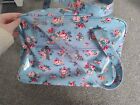 Cath Kids ton Boxy Bag Blue Floral Pattern