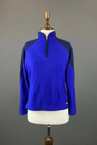 Kid's Patagonia Blue 1/4 Zip High Neck Long Sleeve Fleece Sweater Size XL - Picture 1 of 9