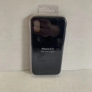 Apple Silicone Case for iPhone X/XS Midnight Blue Gently Used With Original Box - Photo 1 sur 4