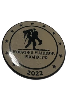 CHALLENGE COIN - WOUNDED WARRIOR PROJECT 2022 - Picture 1 of 2