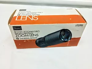 Sears 80-200mm f:4.0 Macro Zoom Lens Pentax K Mount Multi Coated. New - Picture 1 of 6