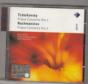 TCHAIKOVSKY piano concerto no. 1 / RACHMANINOV - piano concerto no. 2 CD - Picture 1 of 1