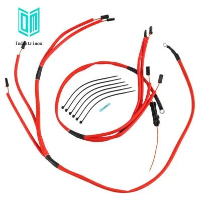 Arnés de bujía incandescente aislada 1200 ° F rojo para Chevrolet GMC 6,5 L turbo diésel EE. UU. Foto 1 de 4