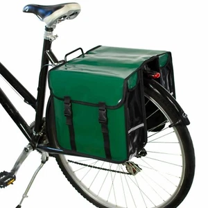 BikyBag Clásico CW - Impermeable Doble Bicicleta Cesta Bolso Ciclismo Bicicleta Compras - Imagen 1 de 20