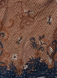 Tessuto Batik Vintage 94”x40” Cotone - Foto 1 di 6
