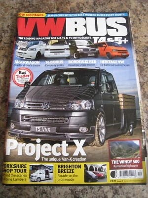 VWBUS MAGAZINE ISSUE 19 VAN-X CREATION WINDY ROMANIAN 500 JAGERWAGON HERITAGE VW - Image 1 of 3
