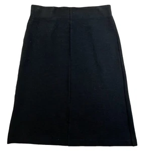 Ann Taylor Loft Womens Size XS Midi Black Pencil Skirt - Picture 1 of 9