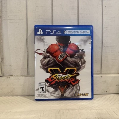 Street Fighter V (Sony PlayStation 4, 2016) Capcom Fighting Game - Image 1 of 2