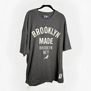 🖤 Brooklyn Nets “Brooklyn Made” XL T-Shirt | NBA Streetwear Hype | Rare Style - Picture 1 of 5
