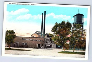Juarez Cervecera Chihuahua Mexico Brewery Postcard D631 - Picture 1 of 2