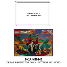 Protector For Lego Pirates: Islanders 6264-1 Forbidden Cove